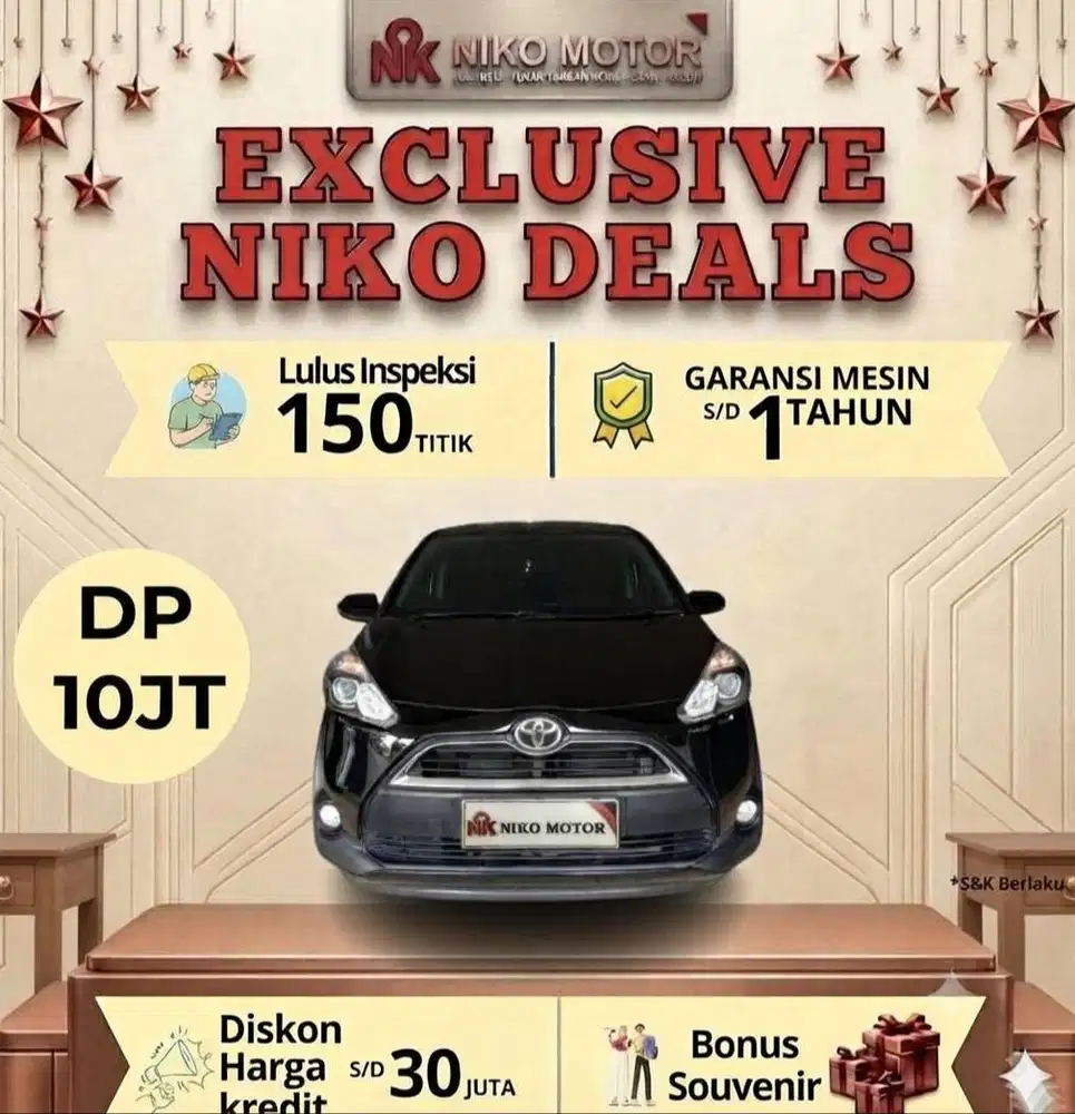 (ANTIK KM86RB) SIENTA V 2018 AT: SIENTA G|SIENTA Q|2016|2017|2018