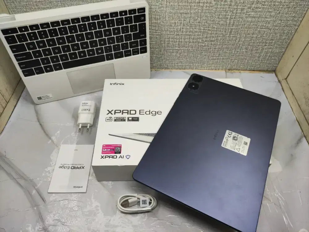 Infinix xpad edge 4g ram 8/256gb (fullset mulus)