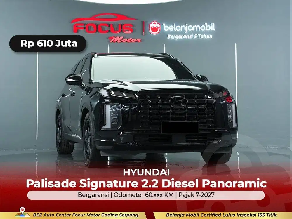 [ GARANSI 5THN ] Hyundai Palisade Signature 2.2 Diesel 2022/2023/2024