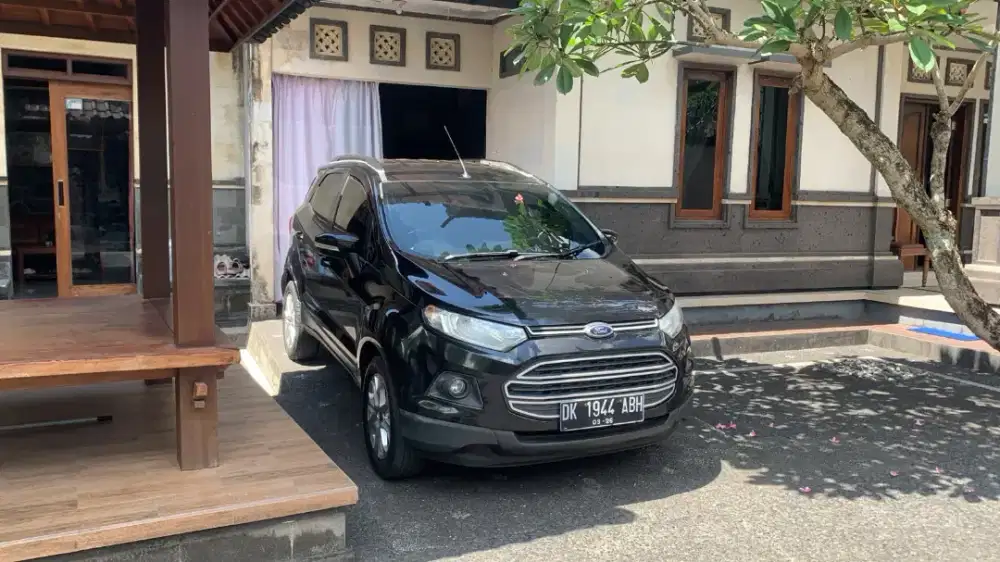 Eco Sport Titanium Hitam Metalik asli Bali Th 2014 Istimewa
