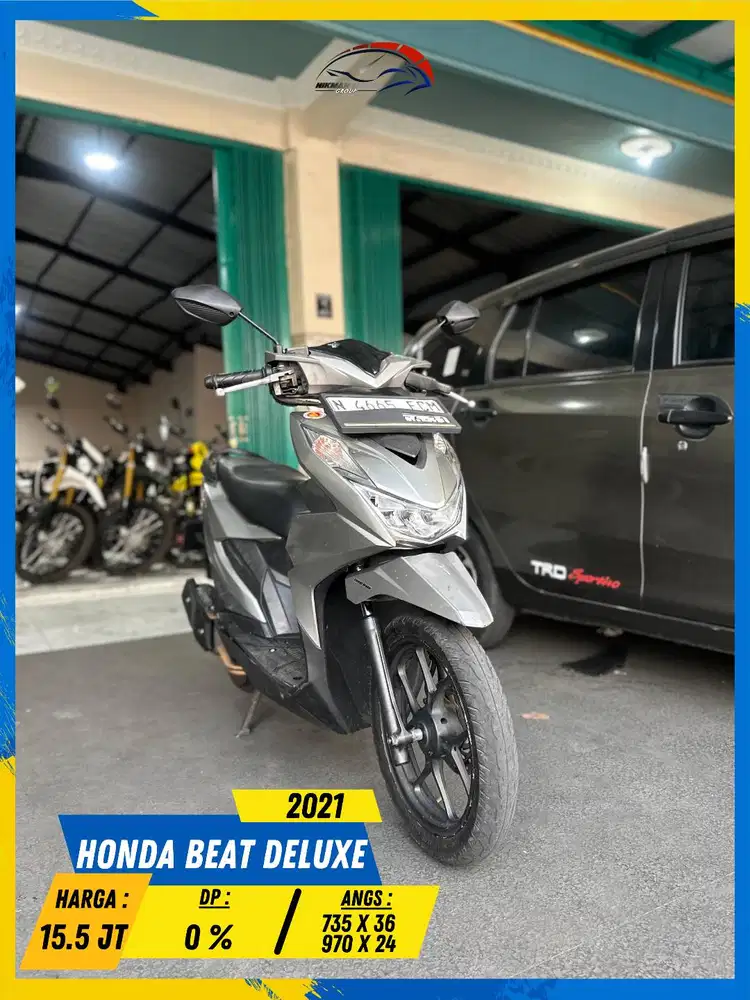 HONDA BEAT DELUXE 2021 MESIN AMAN POL BOSKUU HIKMAH MOTOR KEPUH