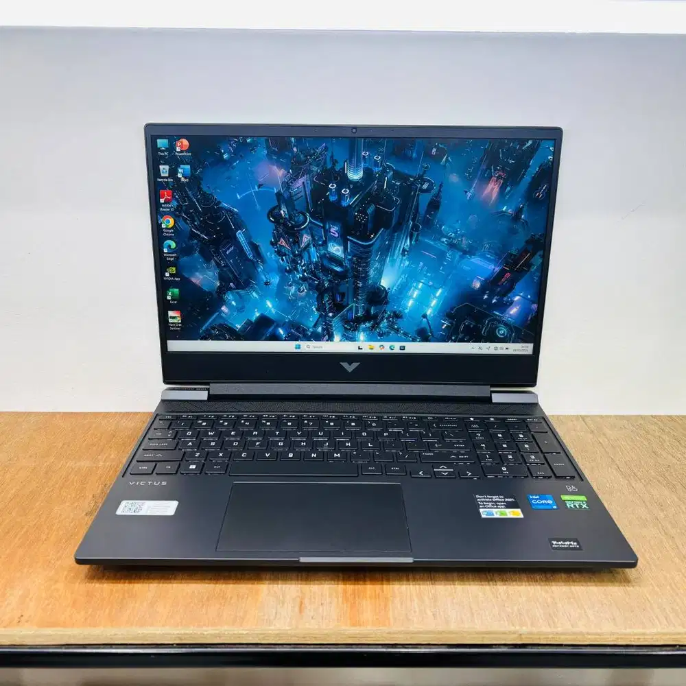 Laptop Gaming HP Victus core i5 gen 12 VGA RTX 3050 Ram 16gb SSD 512gb