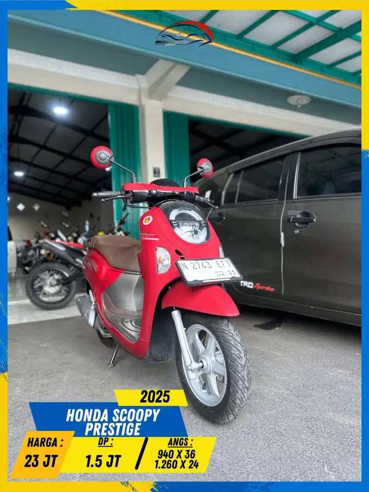 HONDA SCOOPY PRESTIGE 2025 MANTAP BETUL MASZEHH HIKMAH MOTOR KEPUH