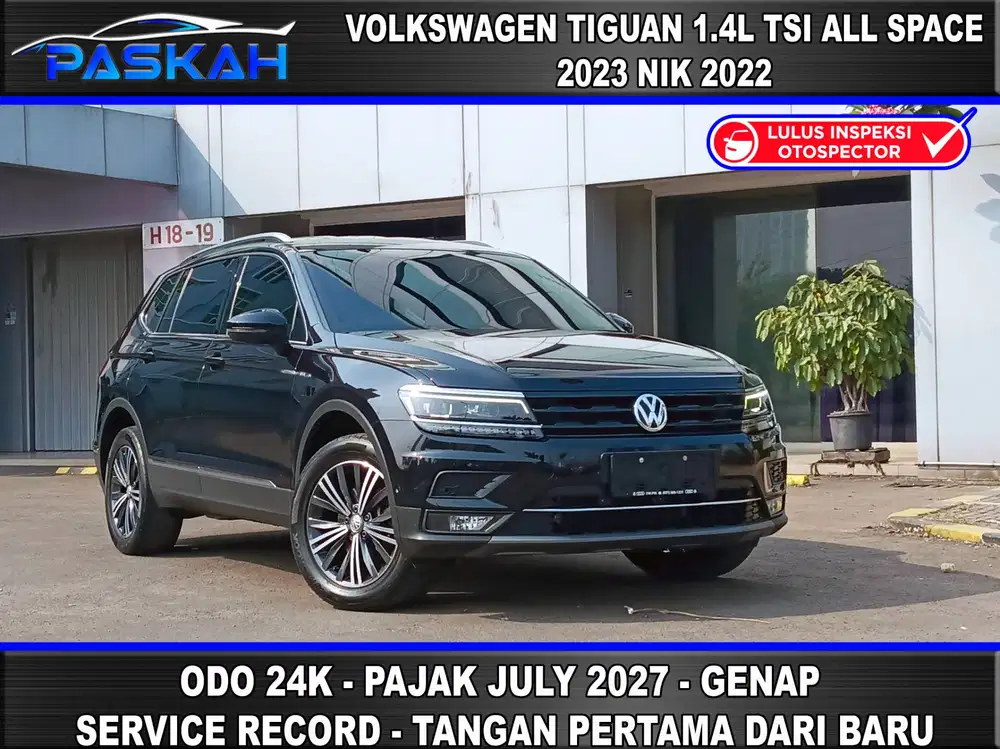 Odo 24k GENAP PAJAK JULI 2027 Bunga 4% TIGUAN ALLSPACE 2023 Nik 2022