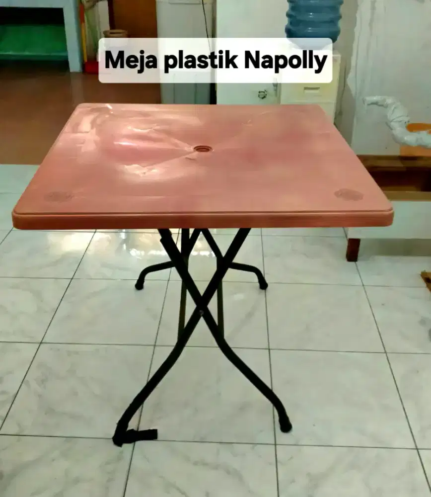 Meja lipat plastik napolly