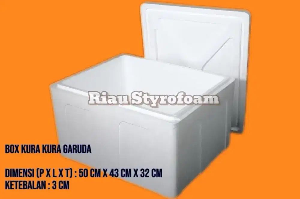 Box Kura Kura Garuda Styrofoam