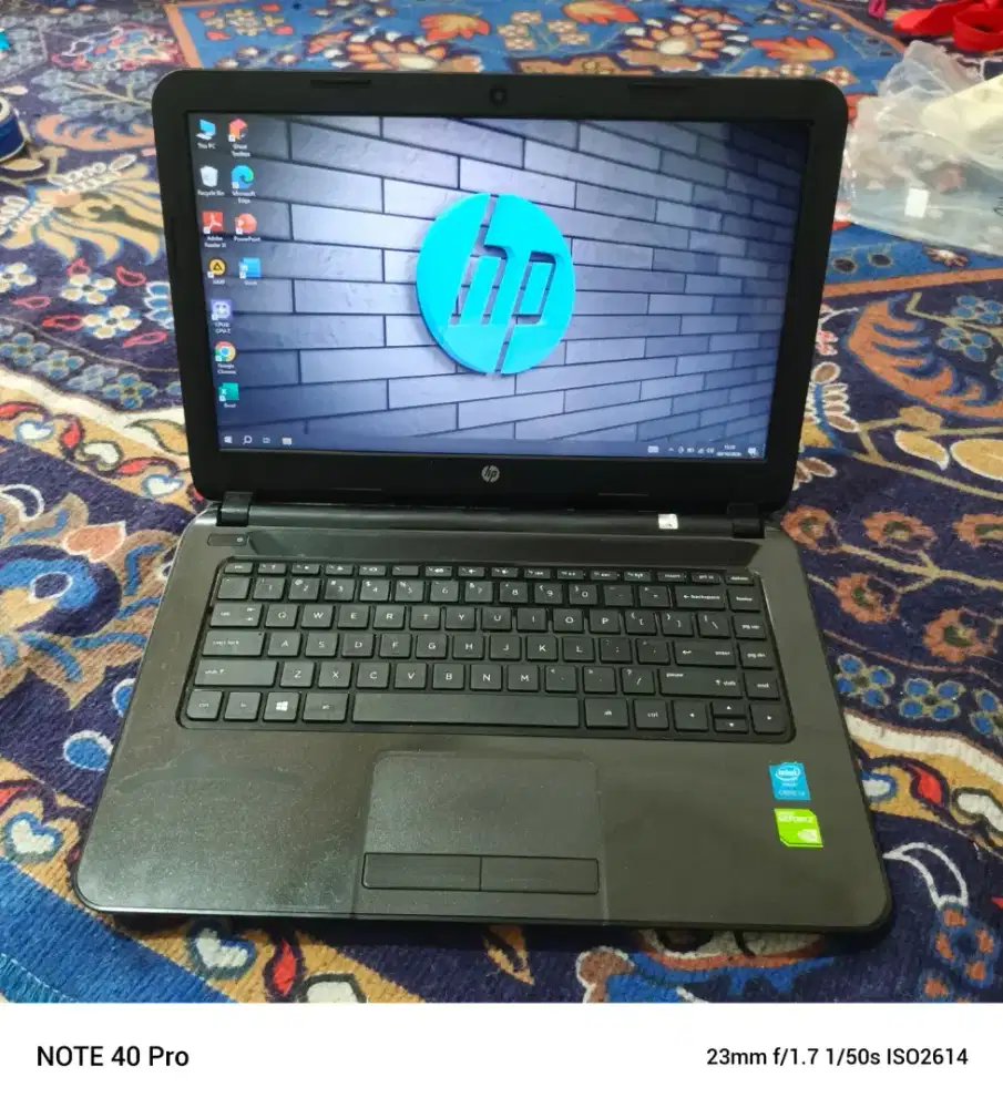 HP 14 slim NVIDIA core.i3 gen4 Ram8GB/hdd500GB bogor