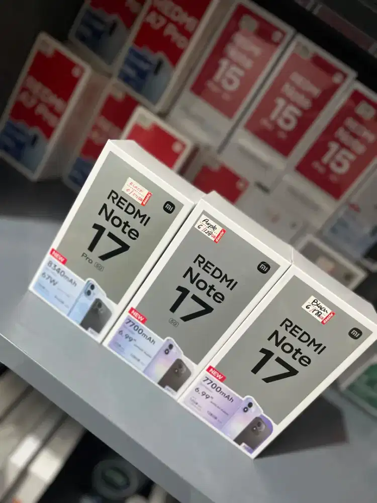 REDMI NOTE 17 SERIES SPESIAL HARGA!!