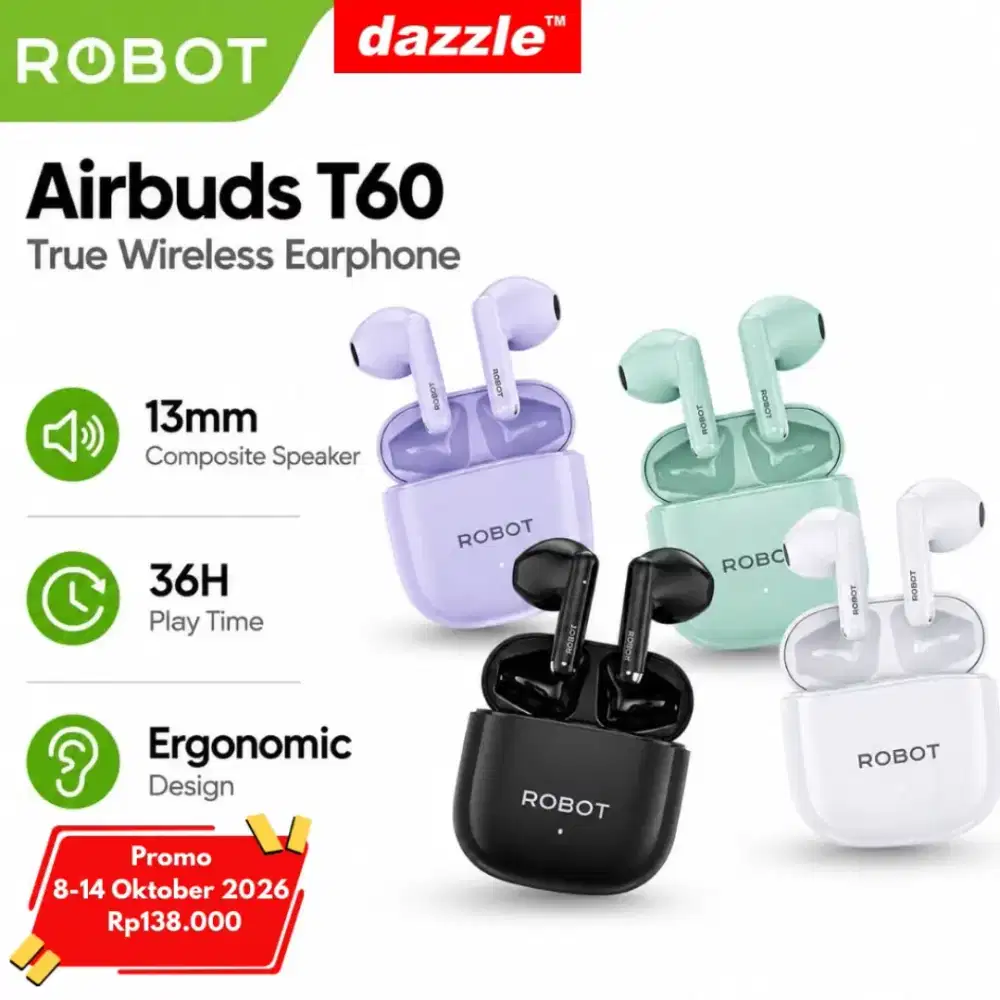 HF TWS Robot Airbuds T60