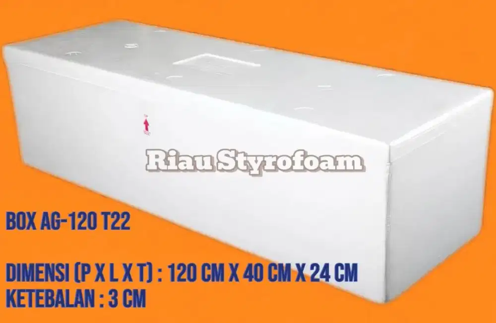 Box AG 120 T22 Garuda Styrofoam