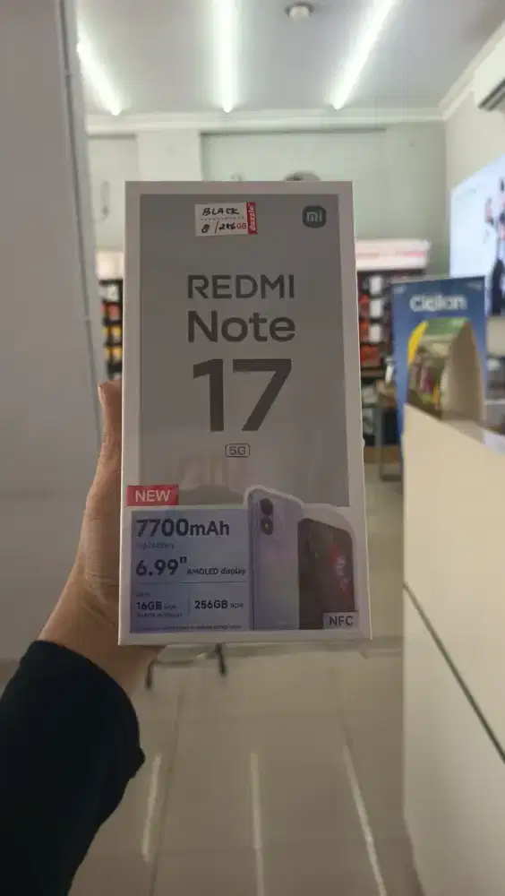 PROMO SPESIAL REDMI NOTE 17 5G RAM 8/256 GB