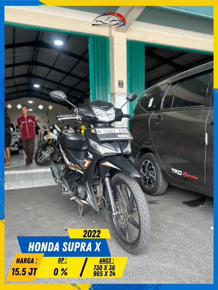 HONDA SUPRA X 2022 MANTAP GASS MASZEHH HIKMAH MOTOR KEPUH