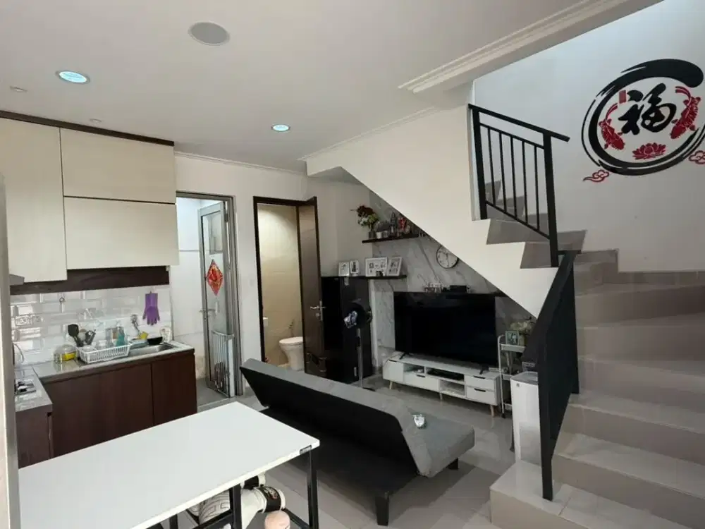 Rumah Pik2, Uk 4,5X10 (2 Kamar Tidur) Full Furnish Ready Termurah