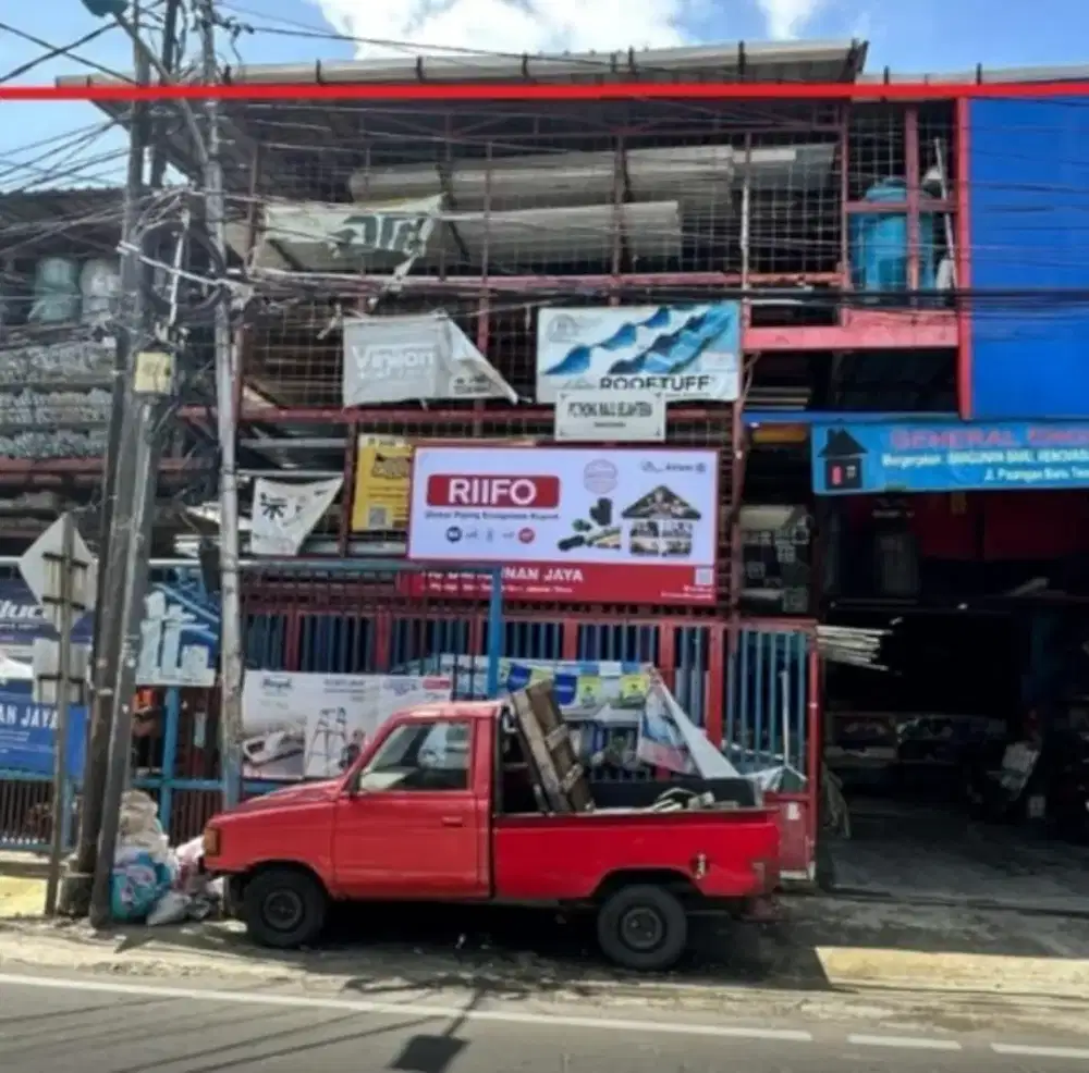 Harga Termurah!! DiJual Lelang Ruko Pinggir Jalan Pisangan Matraman
