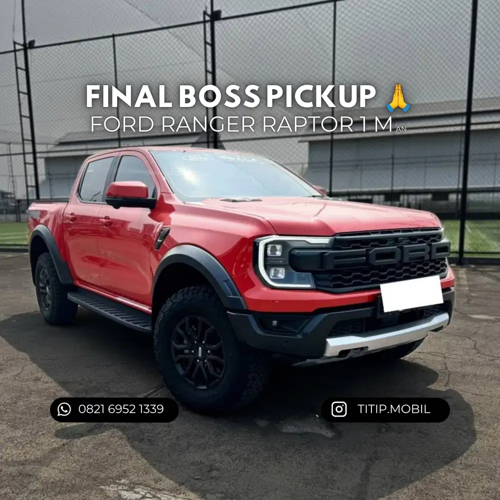 [TERMURAH] Ford Ranger Raptor 2.0 Bi-Turbo 4WD 2026