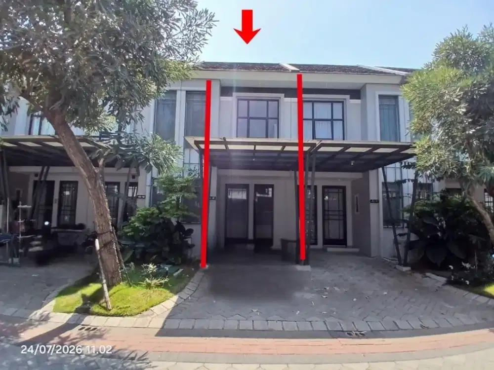 Dijual Rumah 2 Lantai di Grang Pakuwon Gladstone