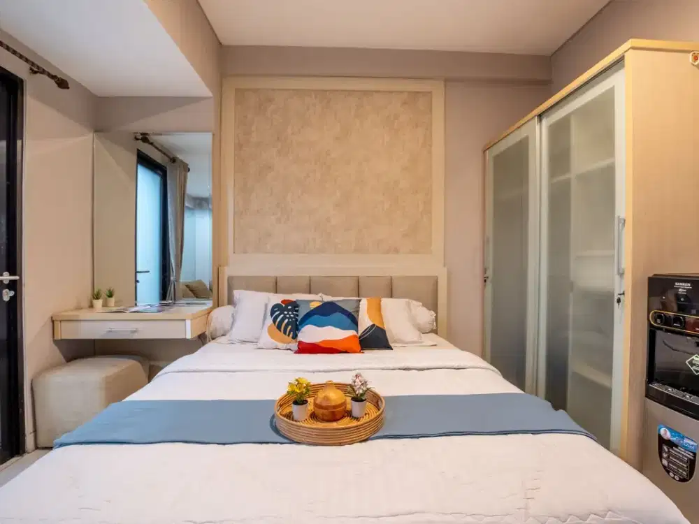 Disewakan Apartemen Tamansari Sudirman Type Studio, Full Furnished, Harga Negotiable, Lokasi Dekat (SCBD, Benhil, Senayan, & WTC)
