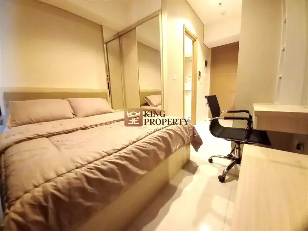 Hot Deal! Disewakan Studio Taman Anggrek Residence Tanjung Duren Interior Design Luas 26M² Full Furnished, Pool View,Siap Huni, Fasilitas Lengkap