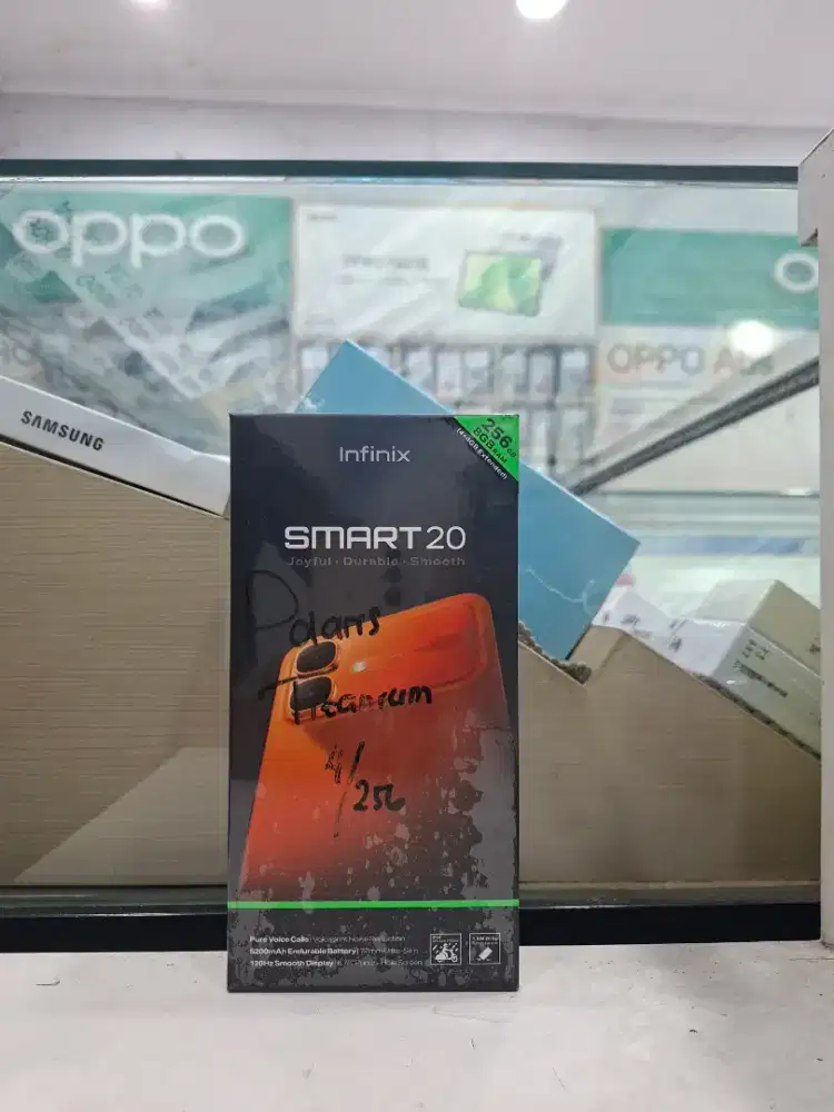 INFINIX SMART 20 4/256 NEW MURAH GARANSI RESMI