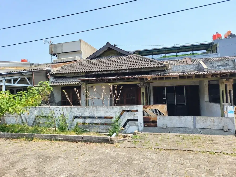 TANAH DIJUAL BONUS BANGUNAN DI SEMARANG INDAH