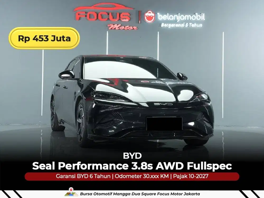 [ GARANSI 5THN AWD ] BYD Seal Performance 3.8s Fullspec 2023/2024/2025