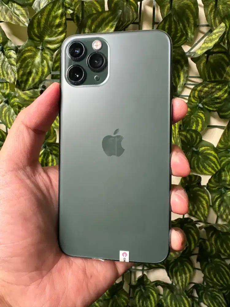 iPhone 11 Pro 64Gb Fullset Mulus No Minus Bh 95% All Op