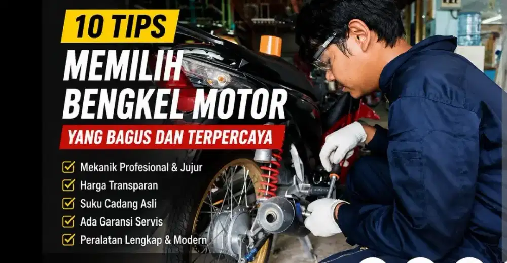 DIbutuhkan montir motor pengalaman
