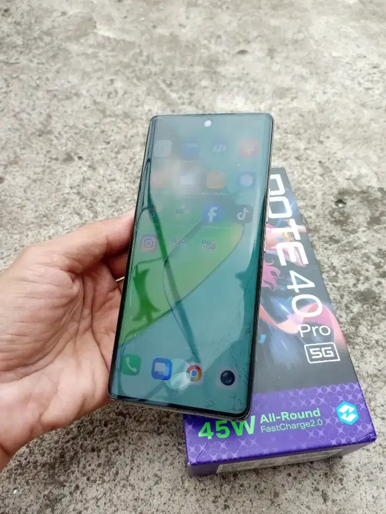 Infinix note 40 pro 5G 8+8/256