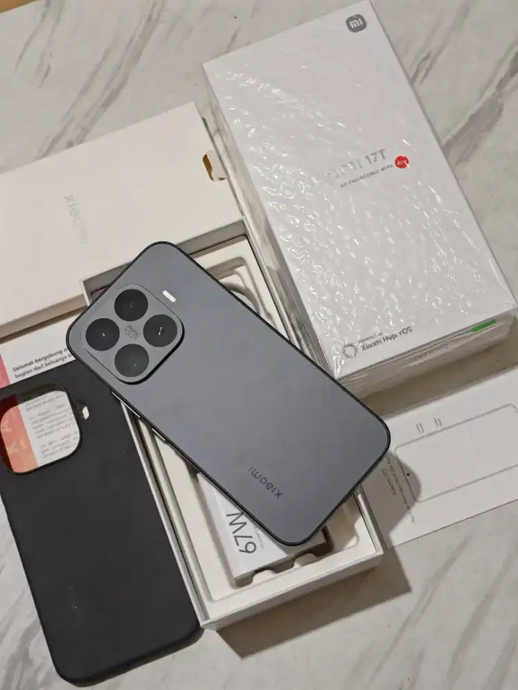 Xiaomi 17T 5G 12/512 Mulus Fullset Ori Garansi Aktif