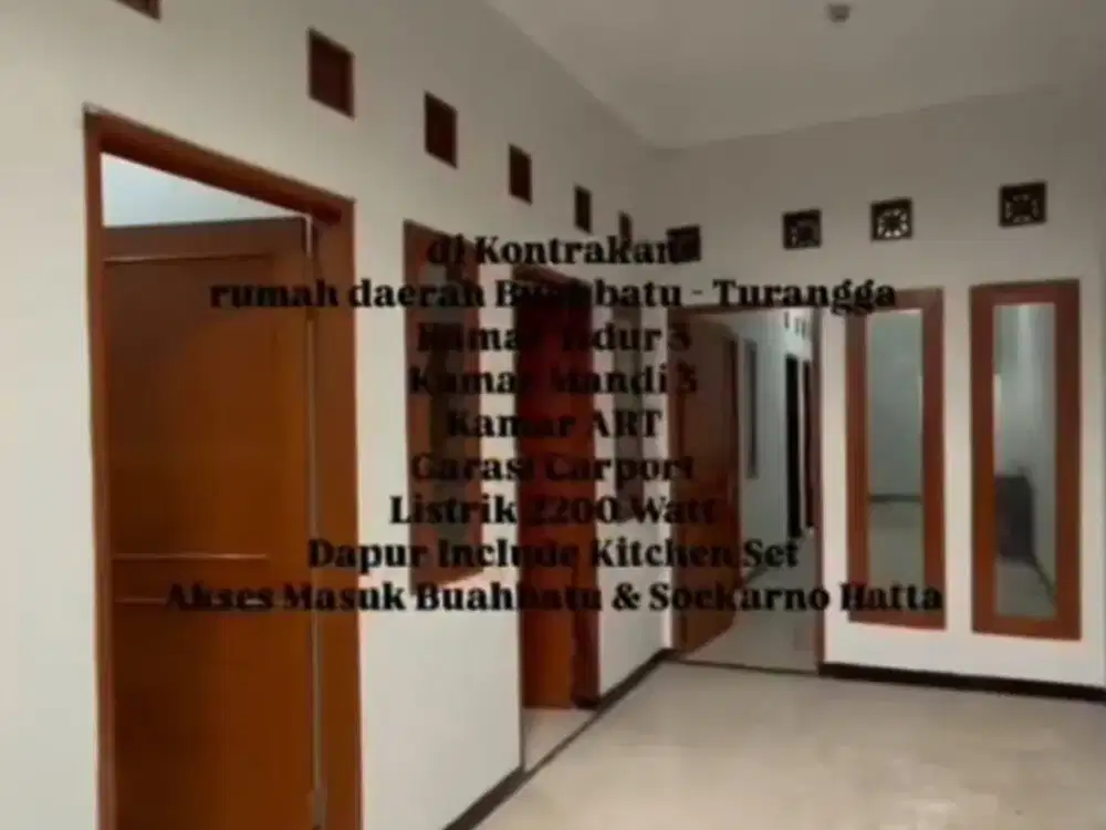 Rumah Minimalis Strategis di Turangga Bandung