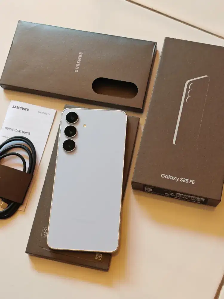 Samsung S25 Fe 5G Sein 8/256 Mulus Fullset Ori Garansi Aktif