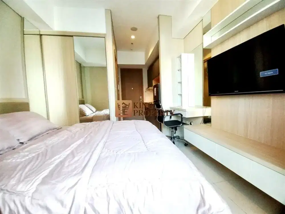 Ready Sewa! Studio Taman Anggrek Residence Grogol 26m² Interior Design, Full Furnished & Pool View, Fasilitas Lengkap, Lokasi Strategis