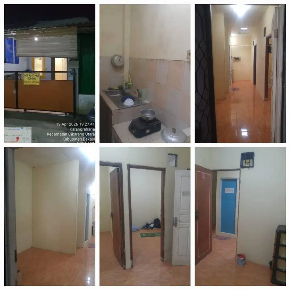 Di Sewakan Rumah Kost Pria di Perumahan Grand Cikarang City ( Cinity )