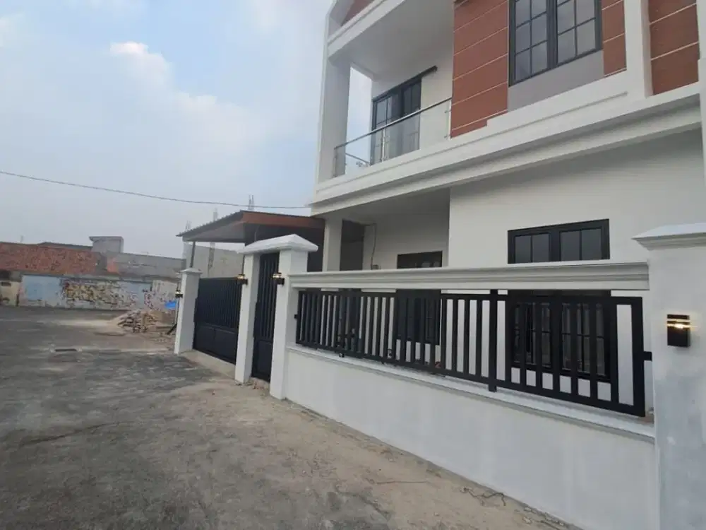 Rumah dan Tanah Kavling Harga Murah 2 Lantai Di Kalisari Pekayon GANDARIA, JAKARTA TIMUR