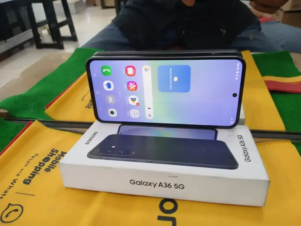 Samsung A36 5G 8/256 gb lengkap mulus no minus