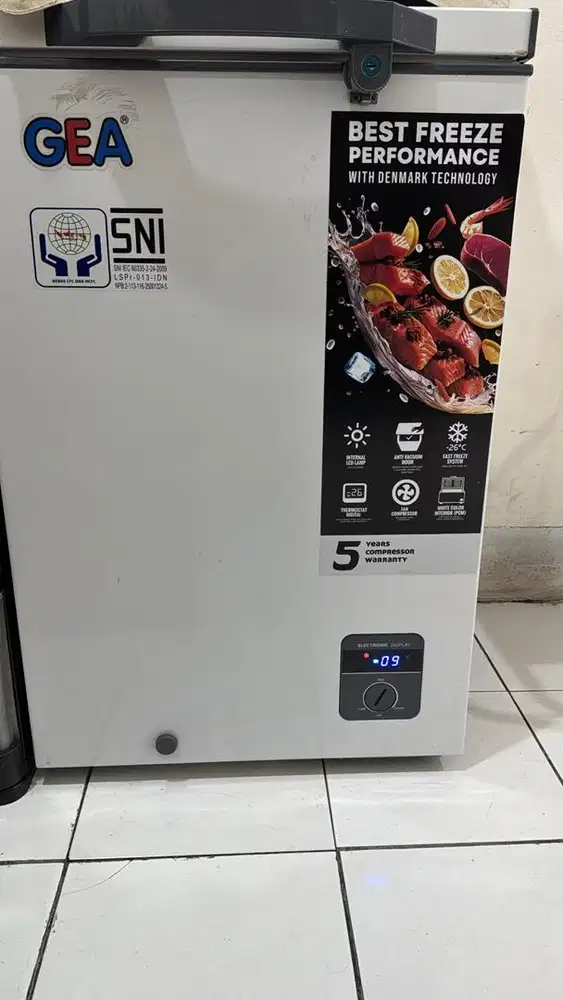 freezer GEA bagus