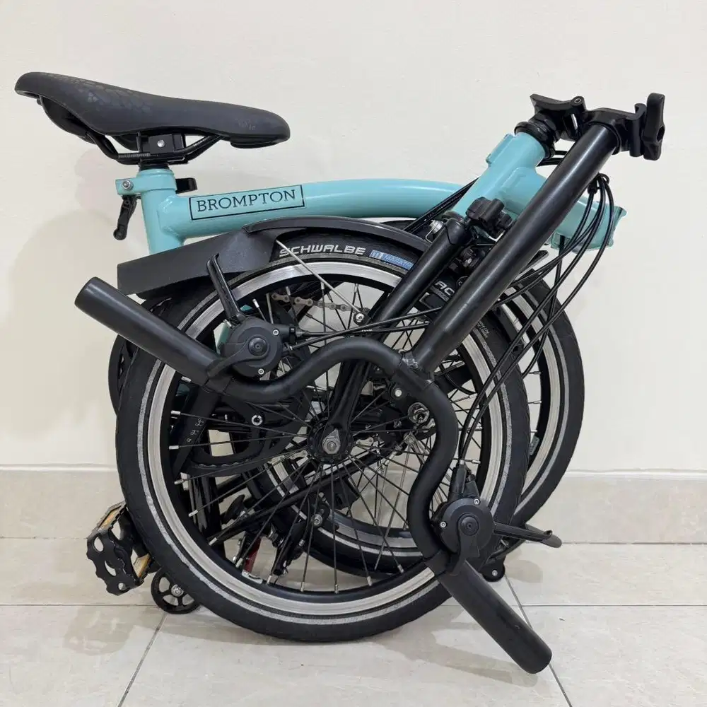 BROMPTON M6L TURKISH GREEN BLACK EDITION 2018 - GOOD CONDITION