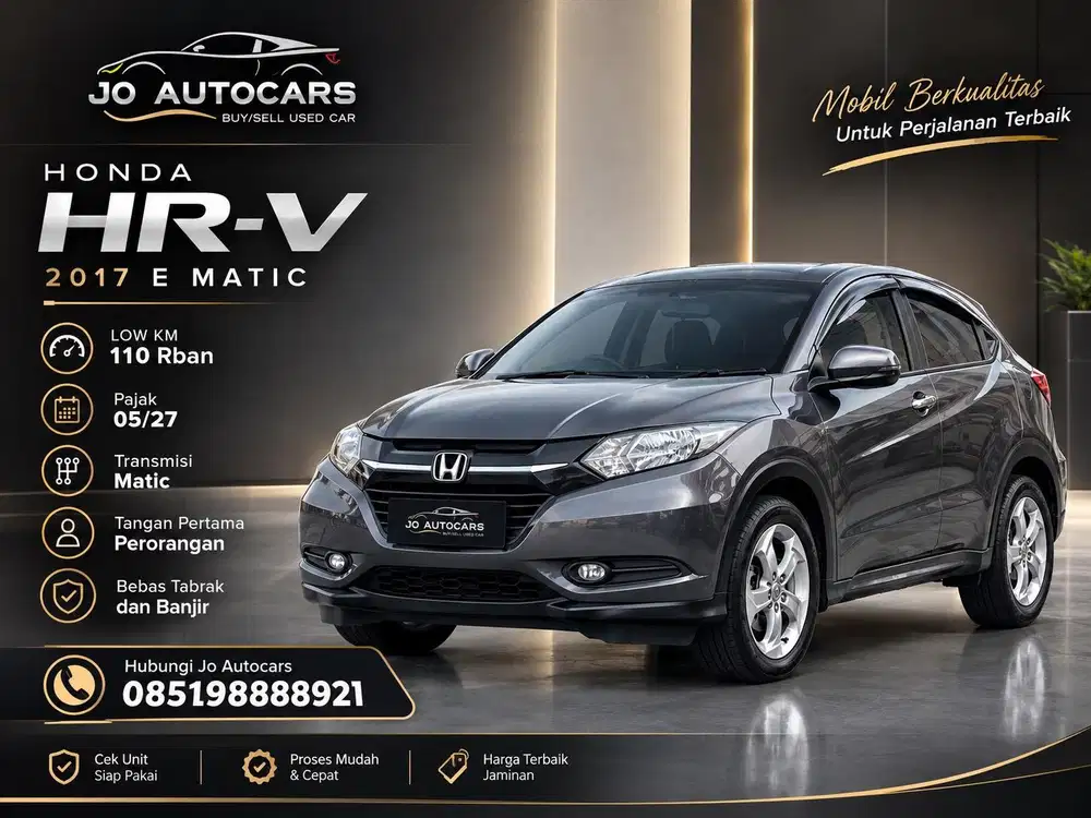 Tgn 1 dr baru !! Honda hrv 2017 E matic bensin xtrail prestige 2016