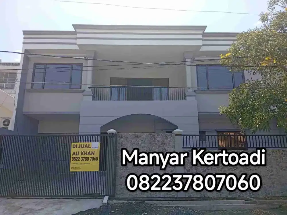 Rumah Baru Gress belakang BCA Galaxy Merr Manyar kertoadi