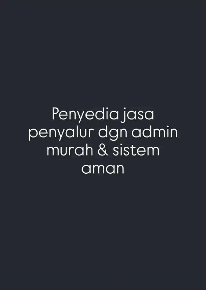 Membantu mencarikan tenaga kerja yg dibutuhkan dgn admin murah