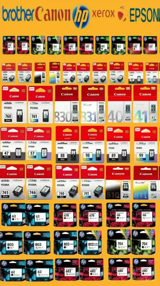 Terima Cartridge Printer Kondisi Bekas&Baru