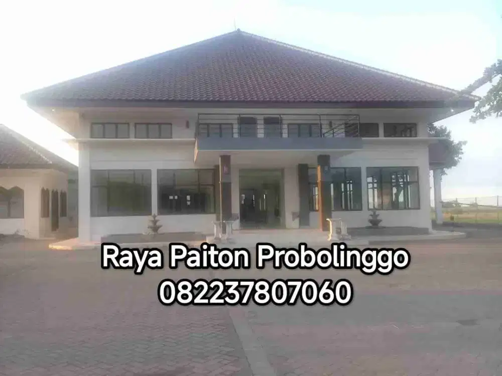 Ex Kantor Raya Paiton Probolinggo cocok kantor Restoran Showroom