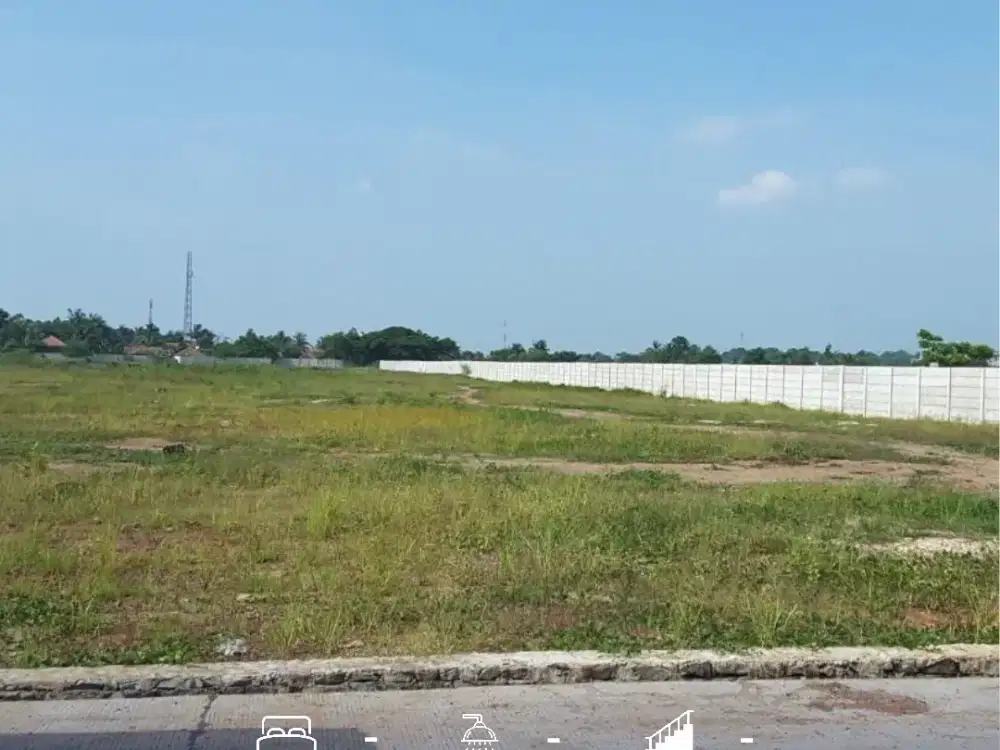 Kavling Luas Dengan Letak Strategis Dekat Tol Balaraja