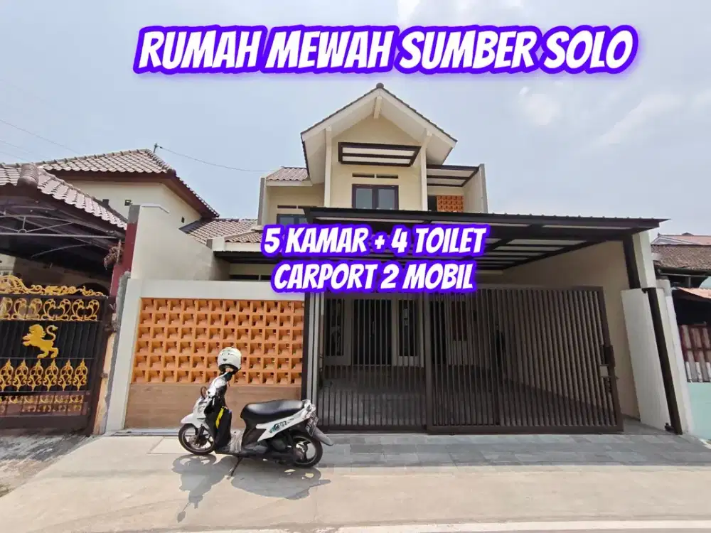 DIJUAL RUMAH DI SUMBER PAJAJARAN SOLO