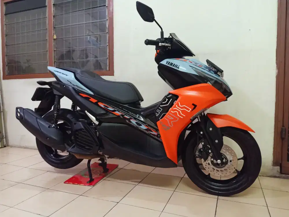 Yamaha AEROX 155 VVA BLUECORE FI 2024 Akhir( FULL ORIGINAL / LIKE NEW)