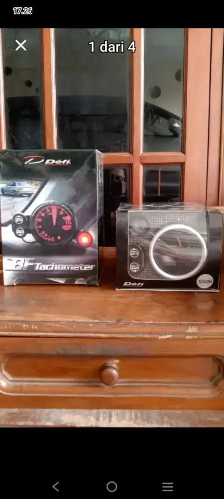 BF tachometer merk DEFI