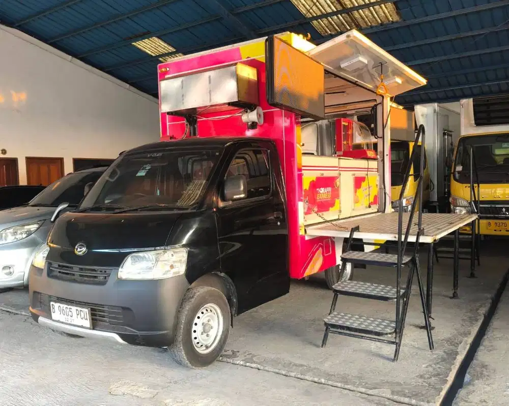 Daihatsu Gran max 1,3cc box food truck 2022 granmax bok pameran truk