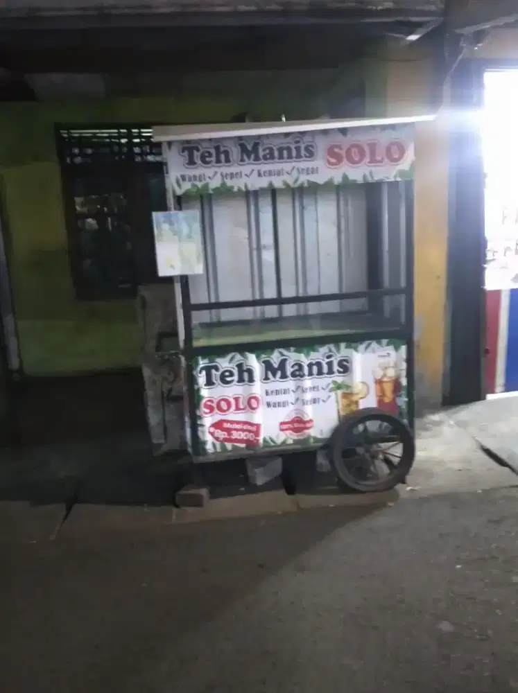 Jual gerobak teh solo