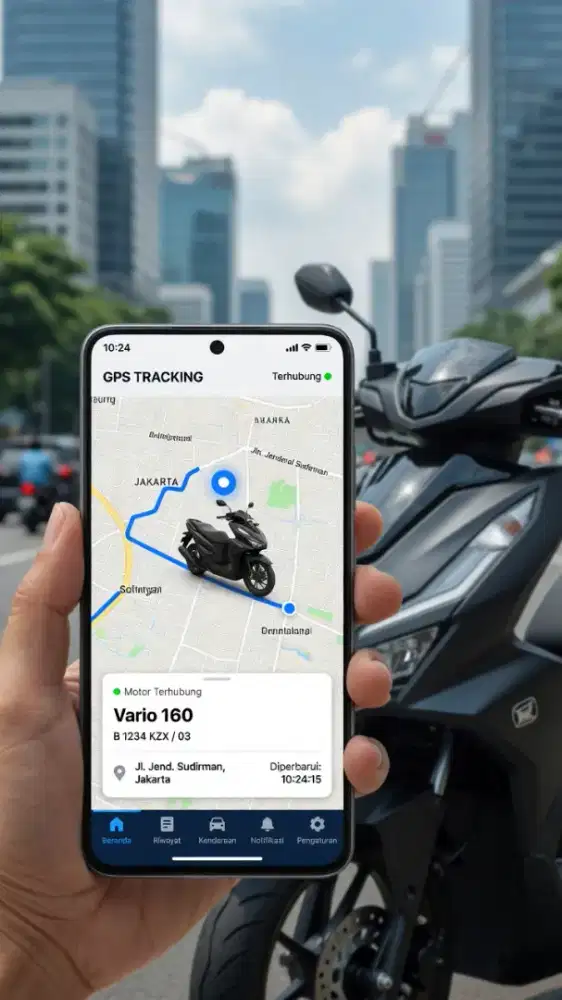 Pantau Kendaraan Secara Real-Time
