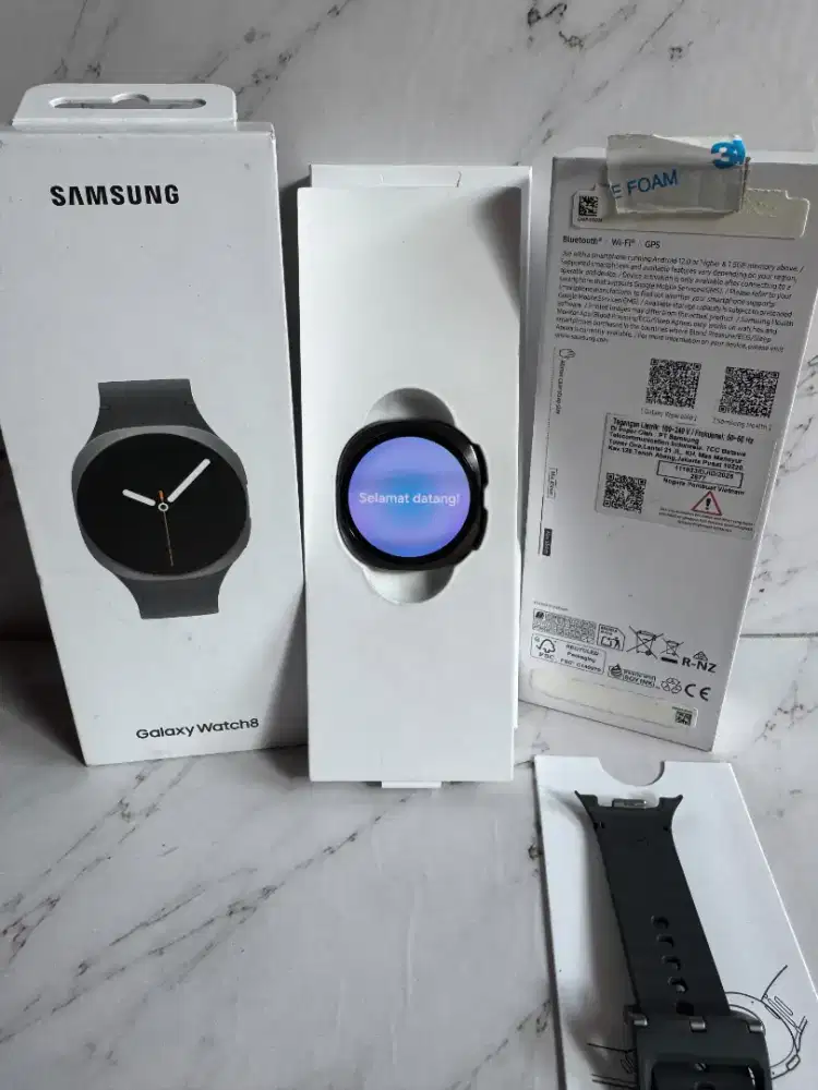 Samsung Galaxy Watch 8 40mm Resmi sein Fullset Mulus Like new NoMinus